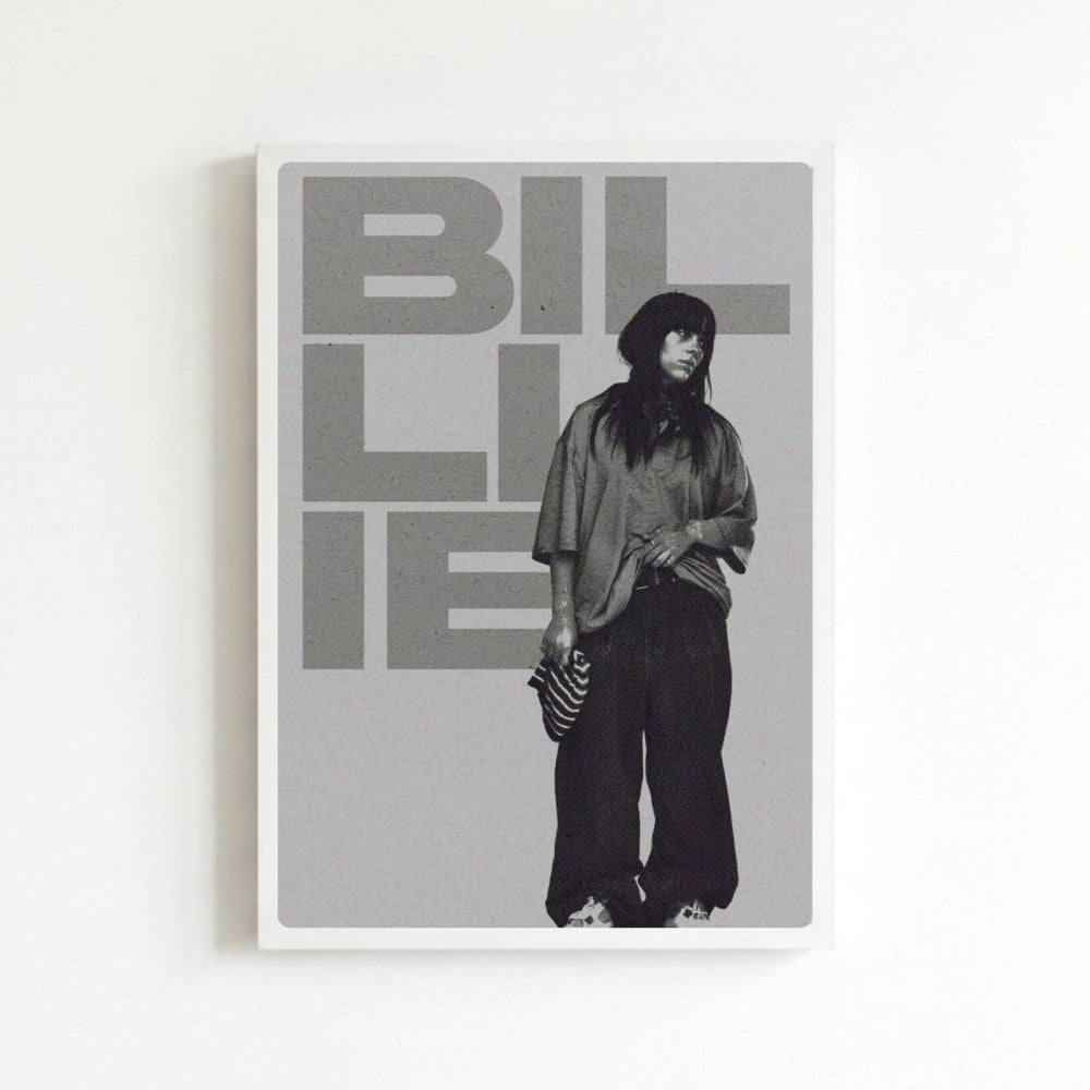 Billie Eilish - Hit Me Hard And Soft Poster with Frame - Vibes DistrictBillie Eilish - Hit Me Hard And Soft Poster with Frame poster BiancoVibes District