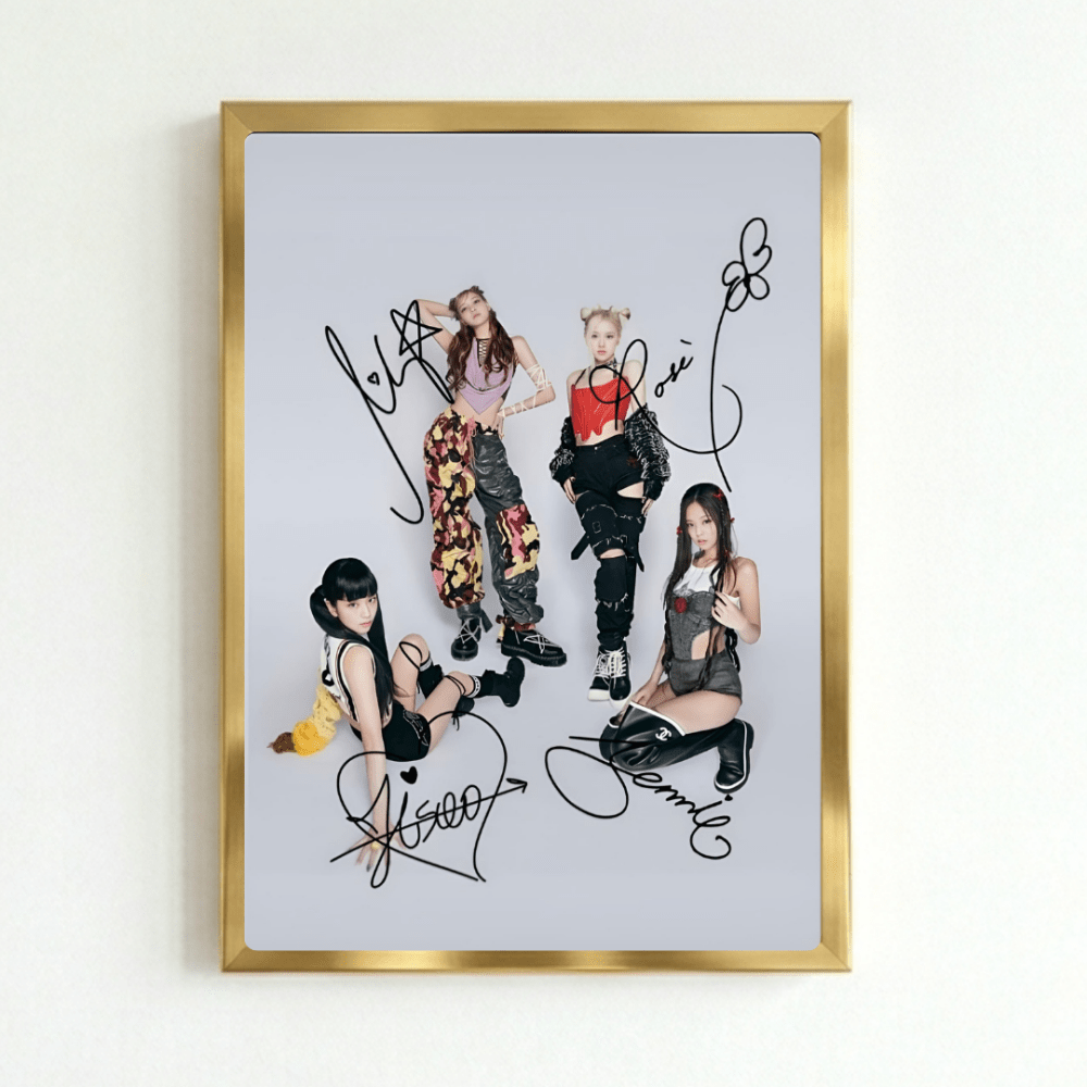 Blackpink Poster with Frame - Vibes DistrictBlackpink Poster with Frame GoldVibes District