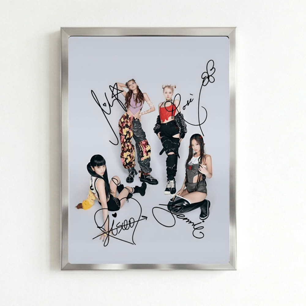 Blackpink Poster with Frame - Vibes DistrictBlackpink Poster with Frame SilverVibes District