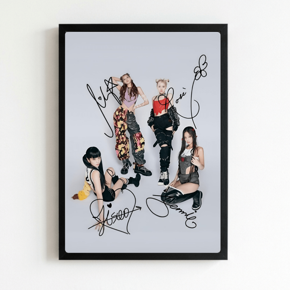 Blackpink Poster with Frame - Vibes DistrictBlackpink Poster with Frame NeroVibes District