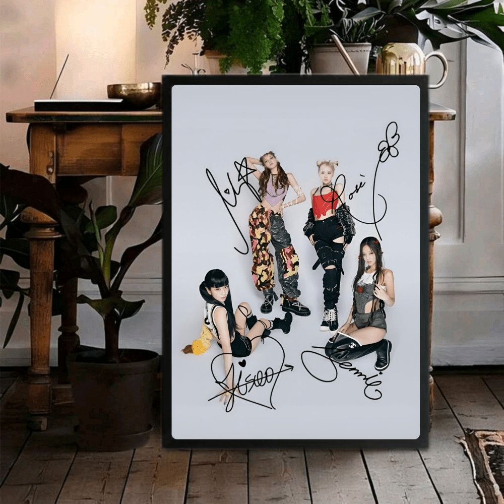 Blackpink Poster with Frame - Vibes DistrictBlackpink Poster with Frame GoldVibes District