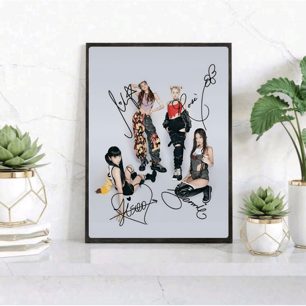 Blackpink Poster with Frame - Vibes DistrictBlackpink Poster with Frame GoldVibes District