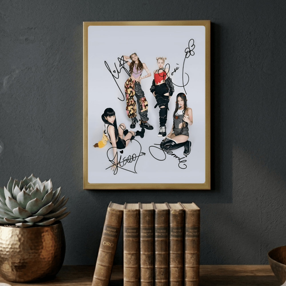 Blackpink Poster with Frame - Vibes DistrictBlackpink Poster with Frame GoldVibes District