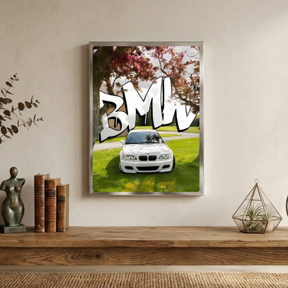 Bmw - Vibes DistrictBmw poster GoldVibes District