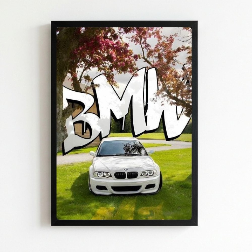 Bmw - Vibes DistrictBmw poster NeroVibes District