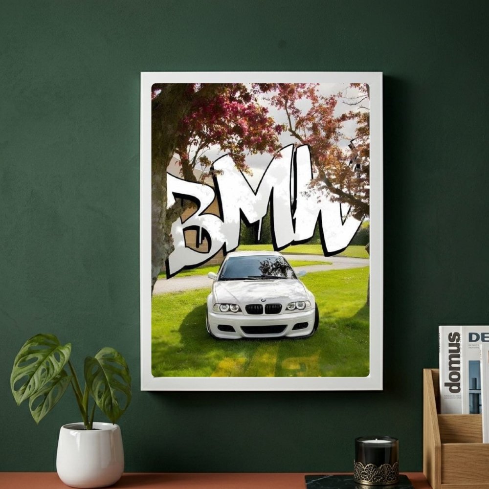 Bmw - Vibes DistrictBmw poster GoldVibes District
