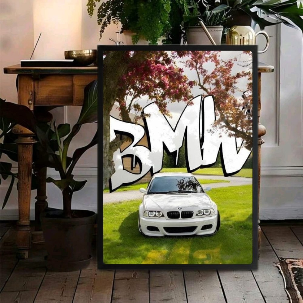 Bmw - Vibes DistrictBmw poster GoldVibes District