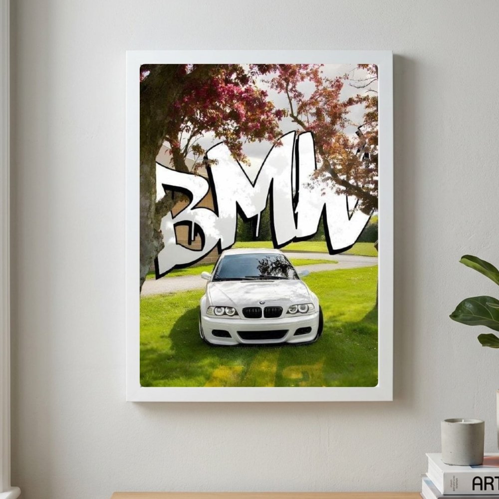 Bmw - Vibes DistrictBmw poster GoldVibes District
