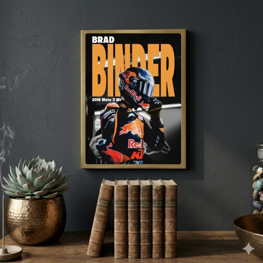 Brad binder, moto gp - Vibes DistrictBrad binder, moto gp GoldVibes District