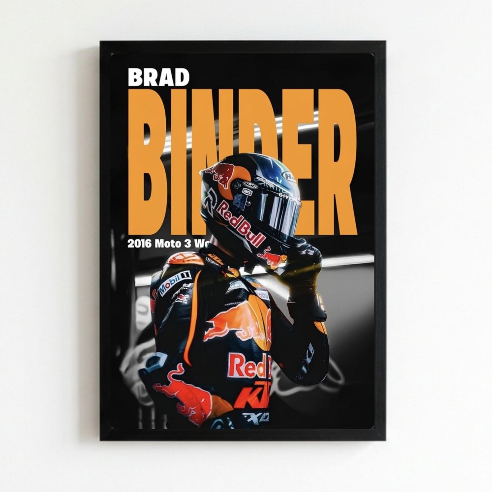 Brad binder, moto gp - Vibes DistrictBrad binder, moto gp NeroVibes District