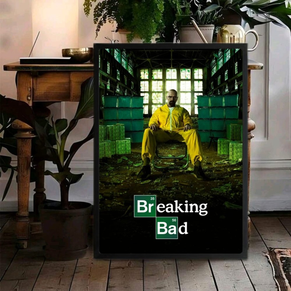 Breaking bad - Vibes DistrictBreaking bad poster GoldVibes District