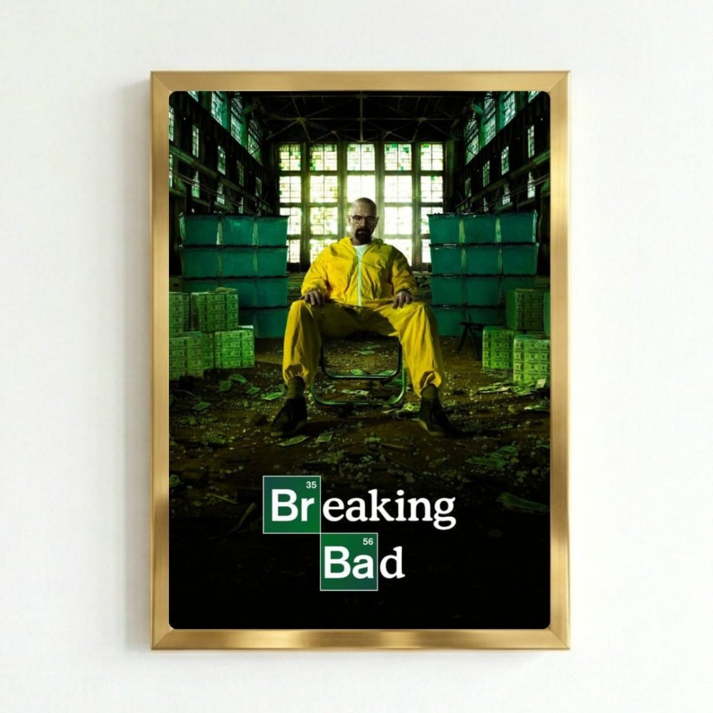 Breaking bad - Vibes DistrictBreaking bad poster GoldVibes District