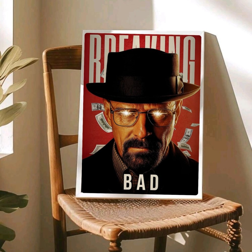 Breaking bad - Vibes DistrictBreaking bad poster GoldVibes District