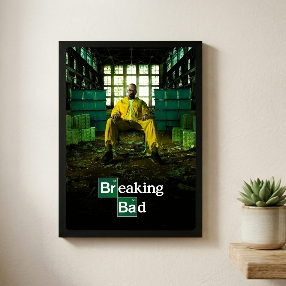 Breaking bad - Vibes DistrictBreaking bad poster GoldVibes District