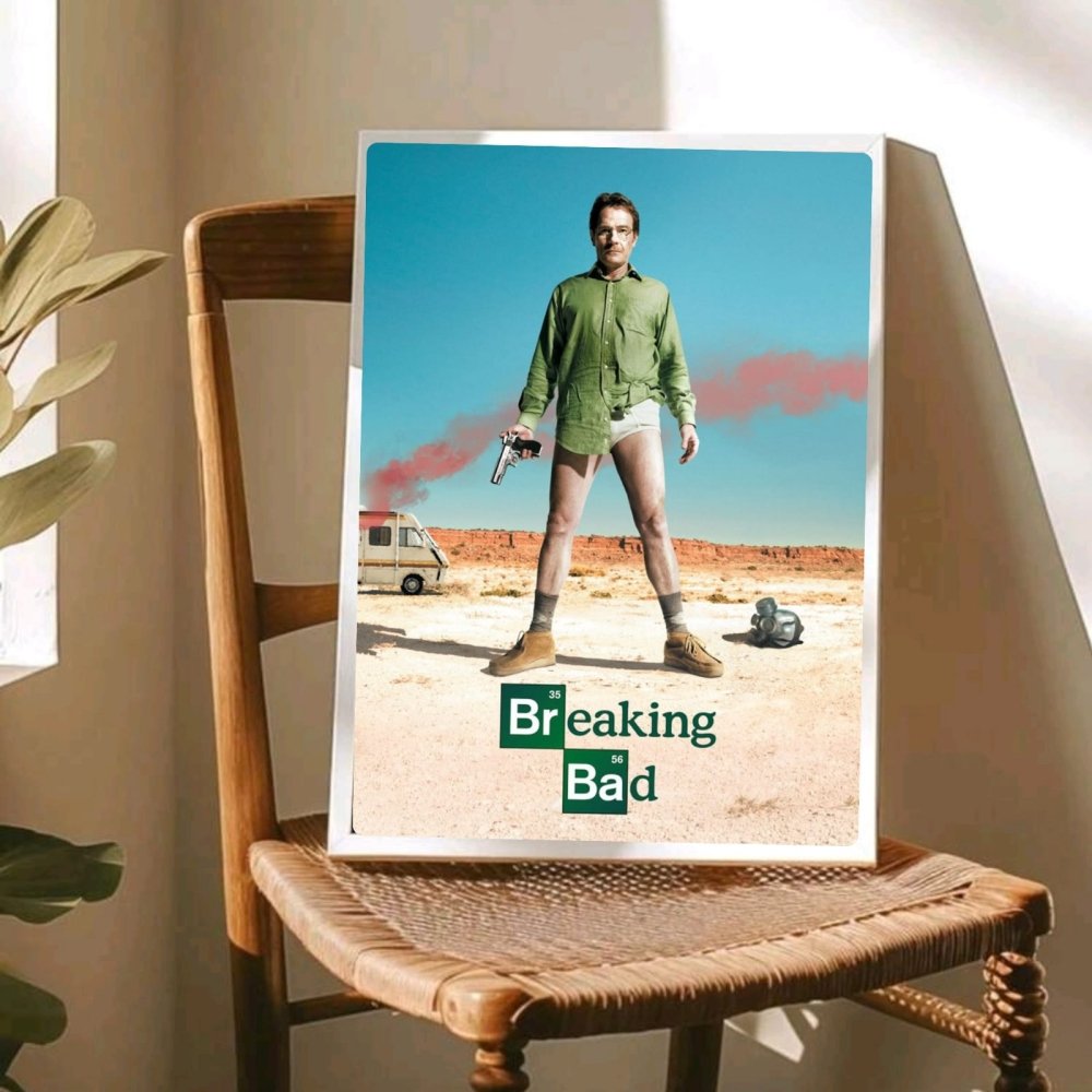 Breaking bad - Vibes DistrictBreaking bad poster GoldVibes District
