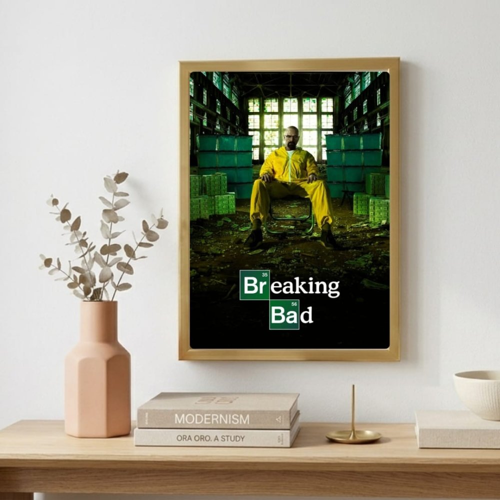Breaking bad - Vibes DistrictBreaking bad poster GoldVibes District