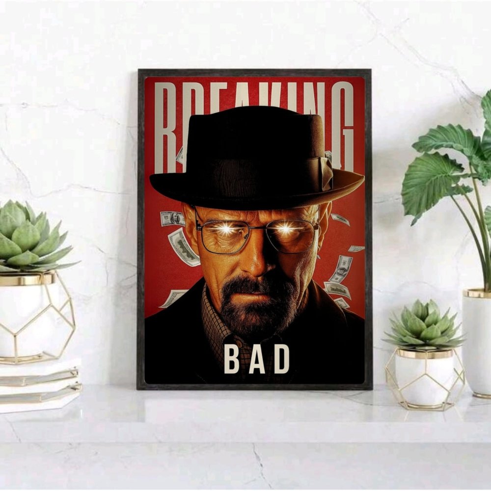 Breaking bad - Vibes DistrictBreaking bad poster GoldVibes District