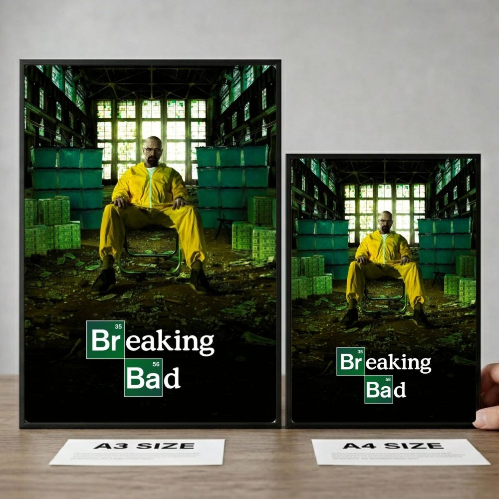 Breaking bad - Vibes DistrictBreaking bad poster GoldVibes District