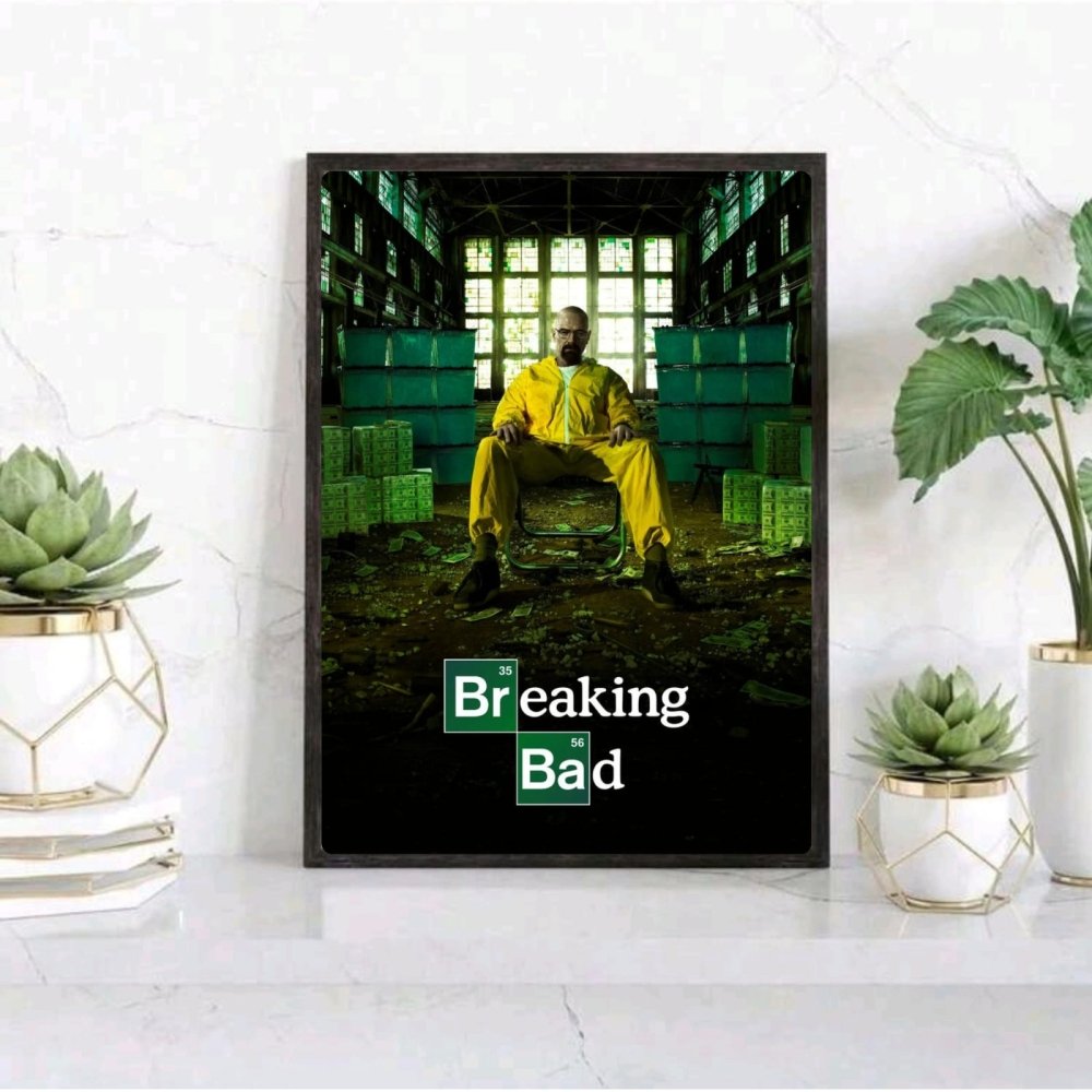 Breaking bad - Vibes DistrictBreaking bad poster GoldVibes District