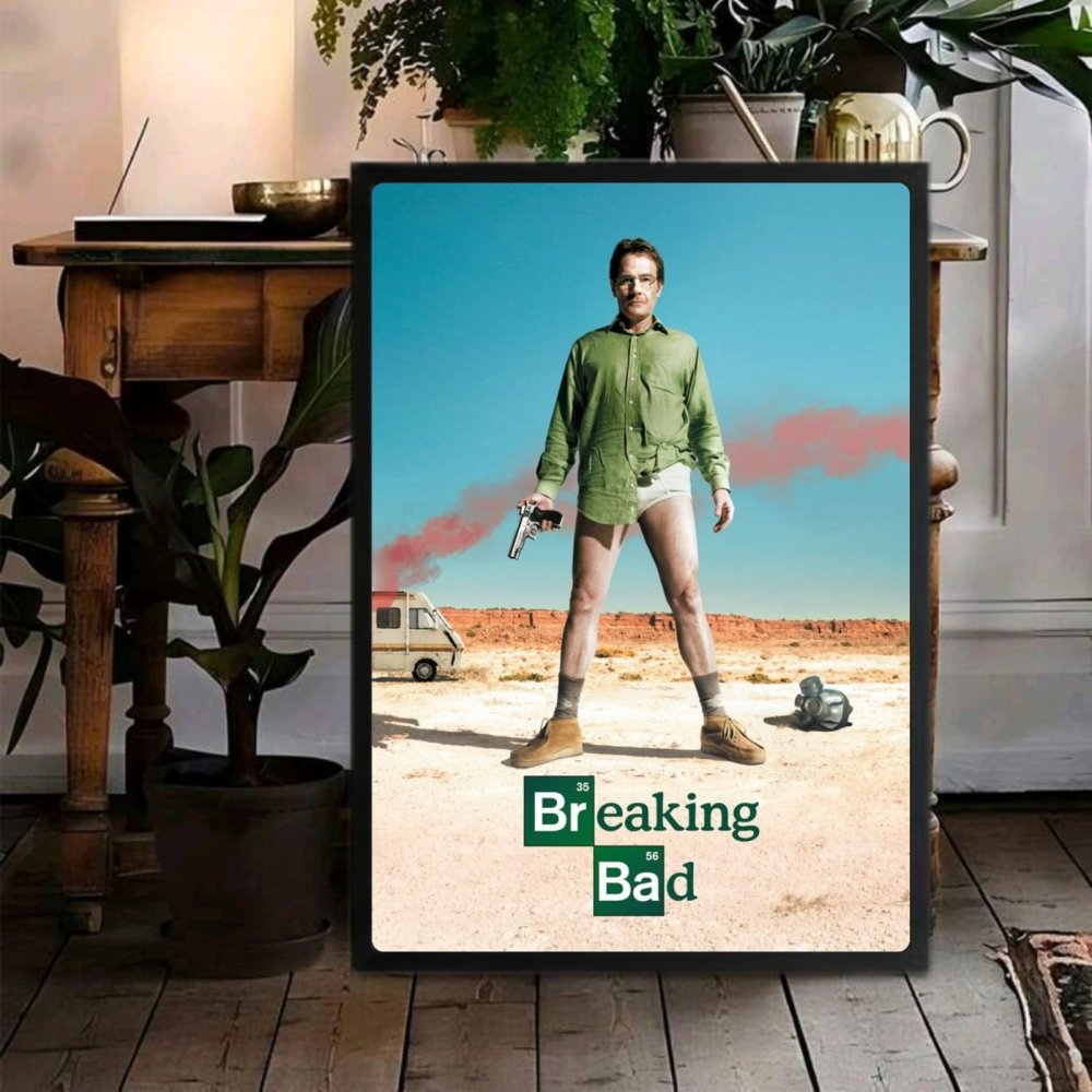 Breaking bad - Vibes DistrictBreaking bad poster GoldVibes District