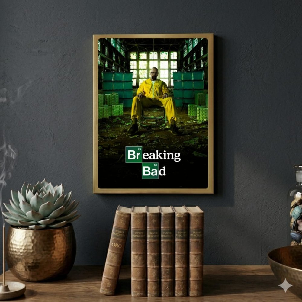 Breaking bad - Vibes DistrictBreaking bad poster GoldVibes District