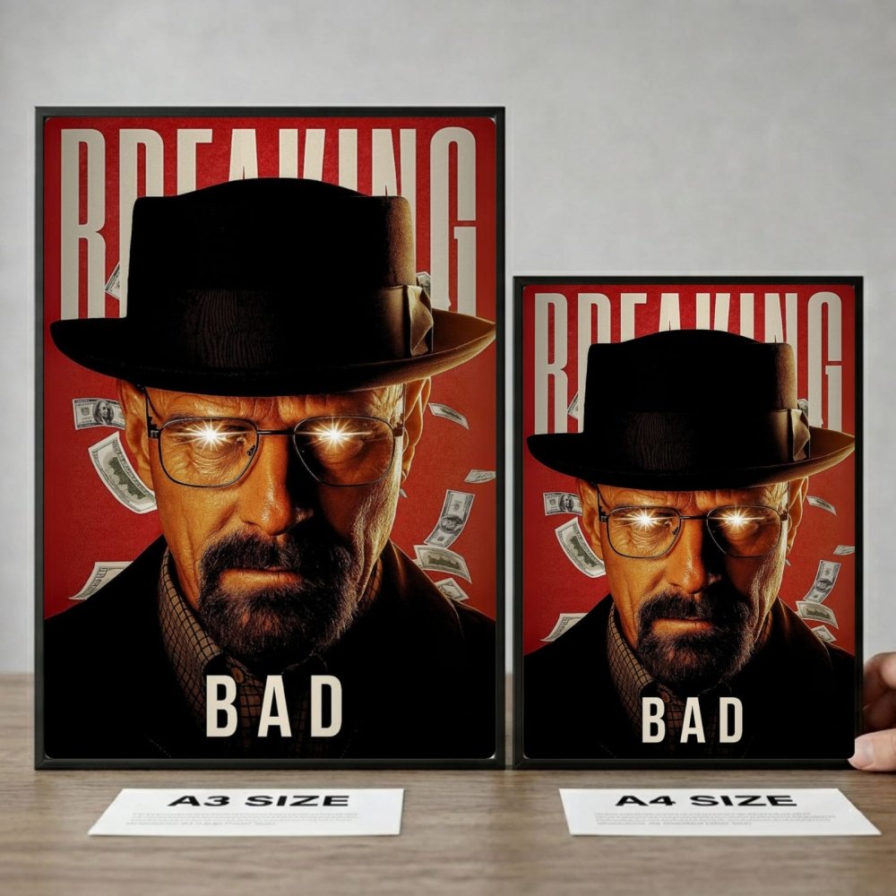 Breaking bad - Vibes DistrictBreaking bad poster GoldVibes District