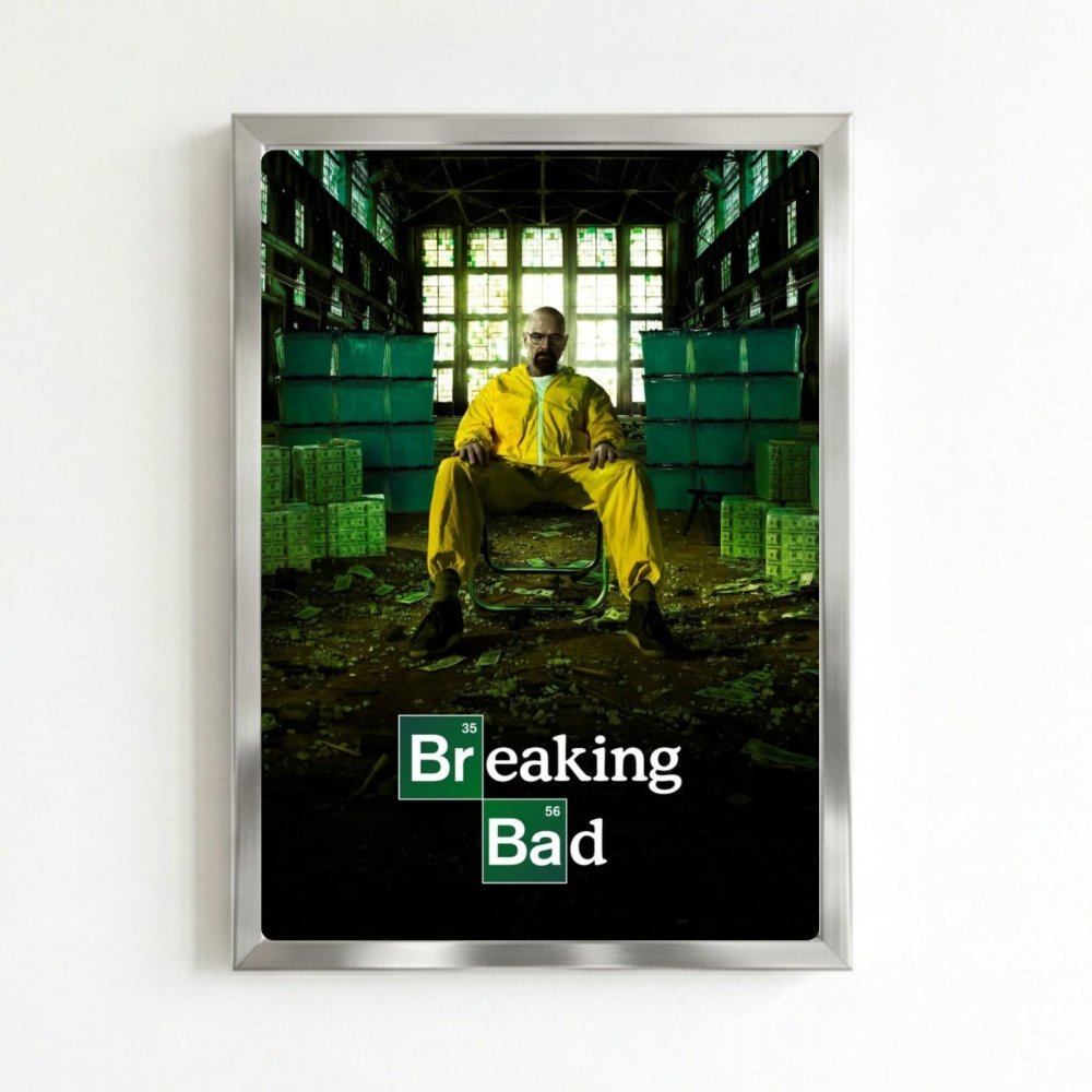 Breaking bad - Vibes DistrictBreaking bad poster SilverVibes District