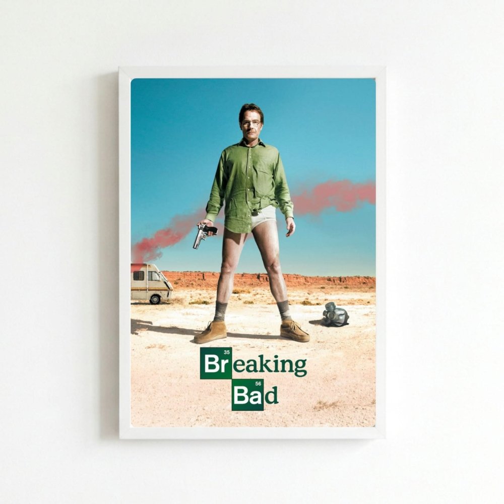 Breaking bad - Vibes DistrictBreaking bad poster BiancoVibes District