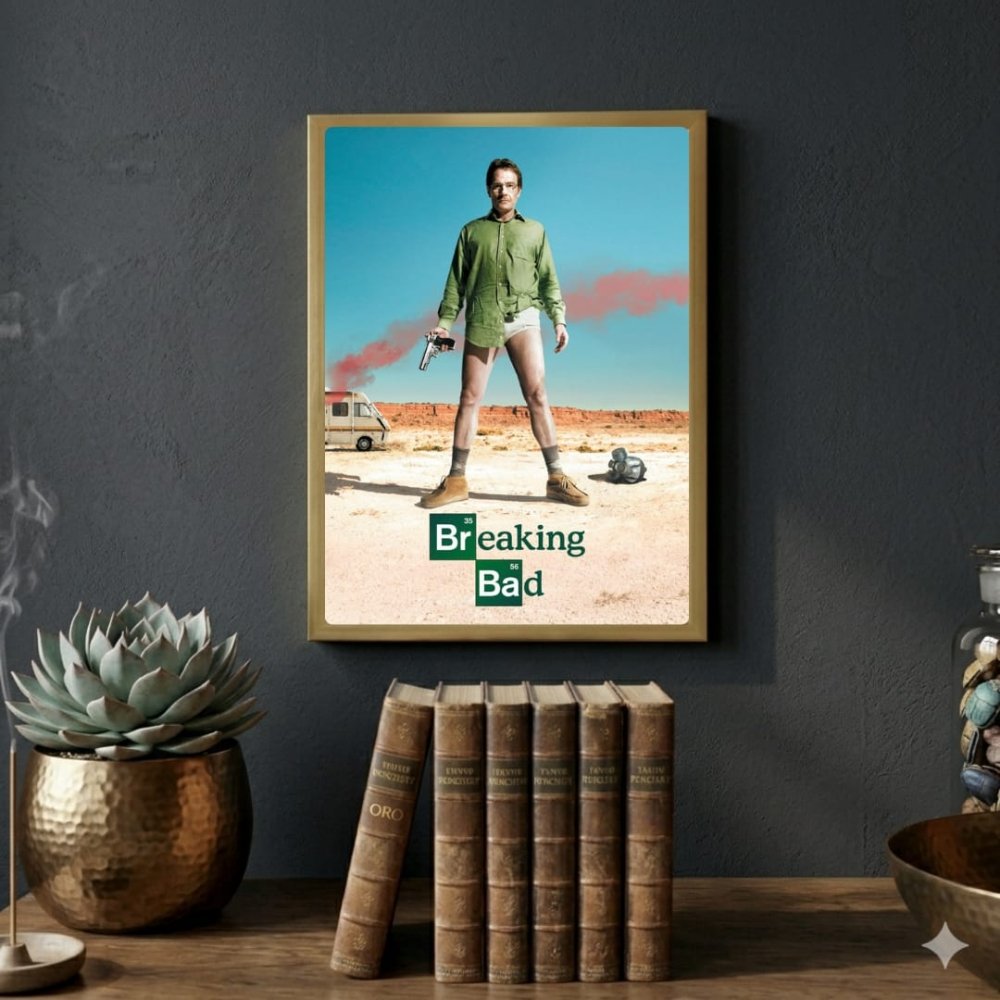 Breaking bad - Vibes DistrictBreaking bad poster GoldVibes District