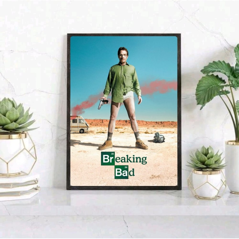 Breaking bad - Vibes DistrictBreaking bad poster GoldVibes District
