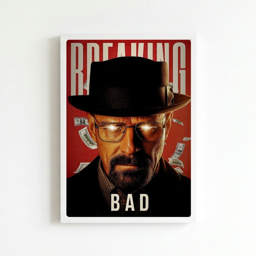 Breaking bad - Vibes DistrictBreaking bad poster BiancoVibes District