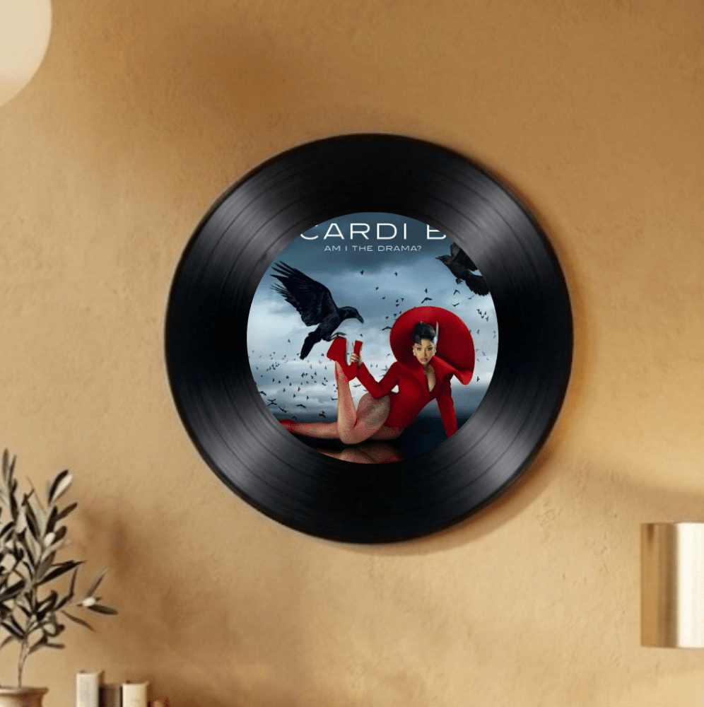 Cardi B – Am I the Drama Decorative Wall Vinyl - Vibes DistrictCardi B – Am I the Drama Decorative Wall Vinyl Vinyl Vibes District
