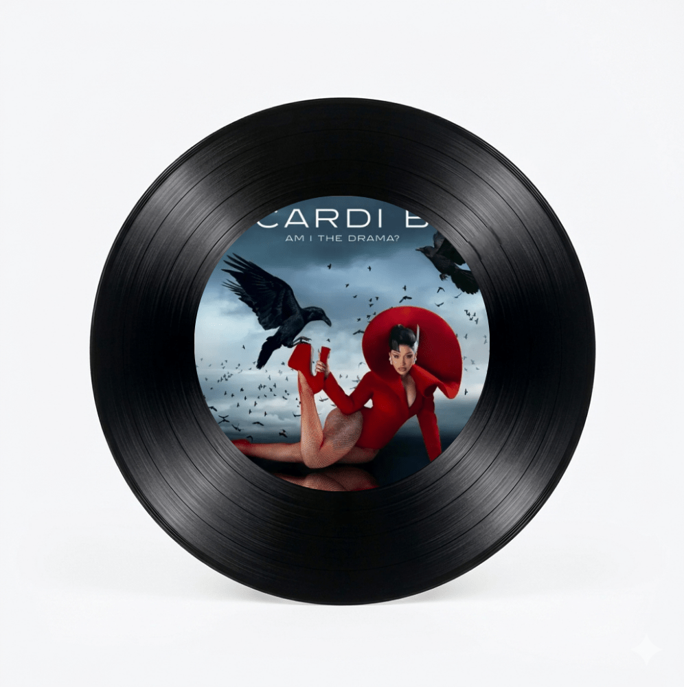 Cardi B – Am I the Drama Decorative Wall Vinyl - Vibes DistrictCardi B – Am I the Drama Decorative Wall Vinyl Vinyl Vibes District