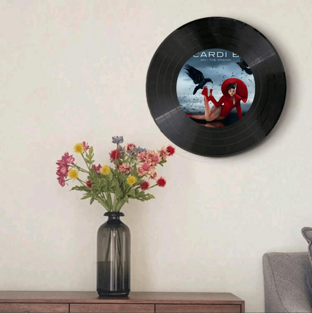 Cardi B – Am I the Drama Decorative Wall Vinyl - Vibes DistrictCardi B – Am I the Drama Decorative Wall Vinyl Vinyl Vibes District
