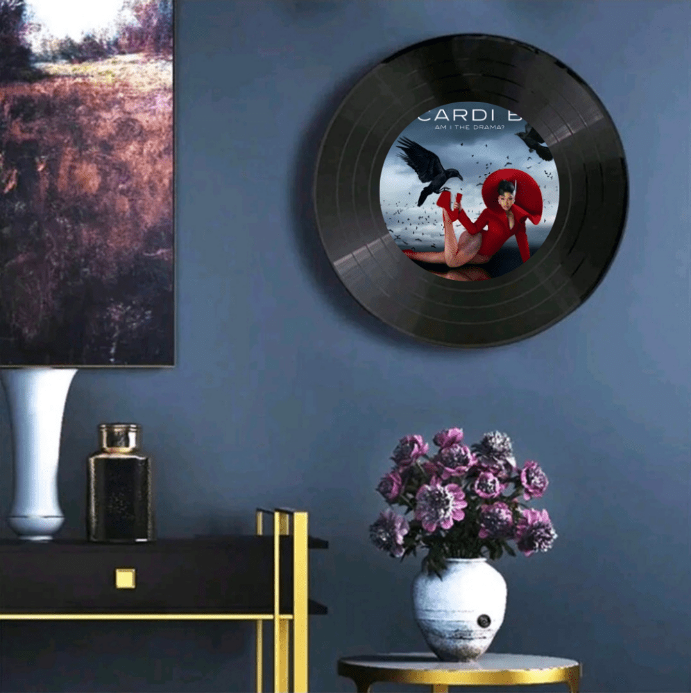 Cardi B – Am I the Drama Decorative Wall Vinyl - Vibes DistrictCardi B – Am I the Drama Decorative Wall Vinyl Vinyl Vibes District