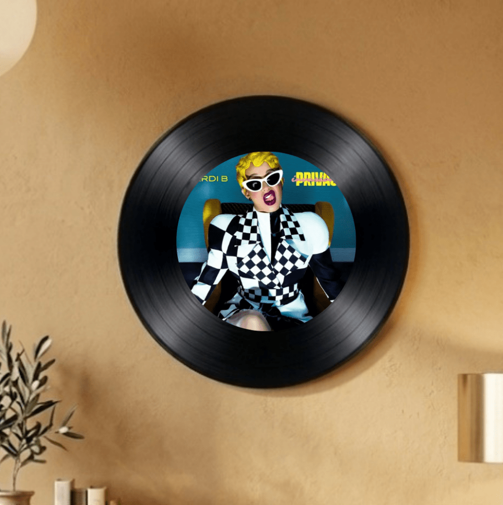 Cardi B – Invasion of Privacy Decorative Wall Vinyl - Vibes DistrictCardi B – Invasion of Privacy Decorative Wall Vinyl Vinyl Vibes District
