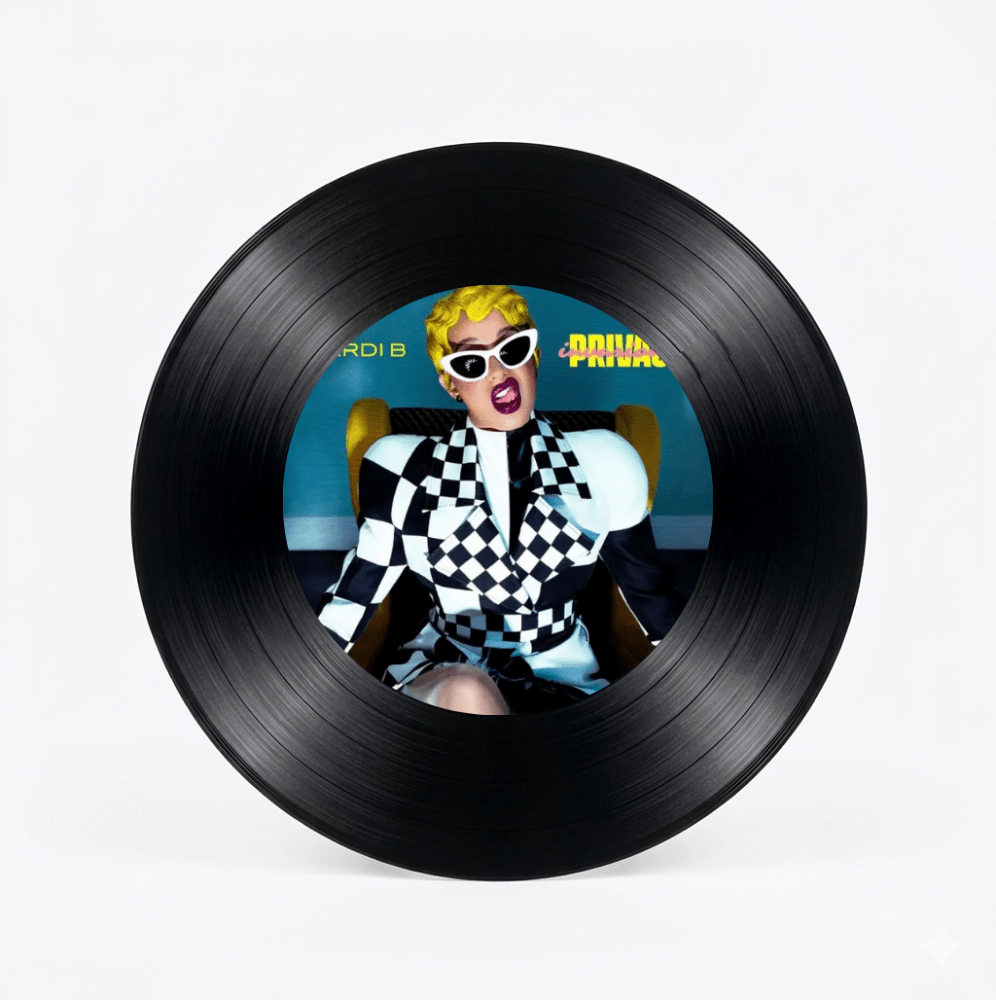 Cardi B – Invasion of Privacy Decorative Wall Vinyl - Vibes DistrictCardi B – Invasion of Privacy Decorative Wall Vinyl Vinyl Vibes District