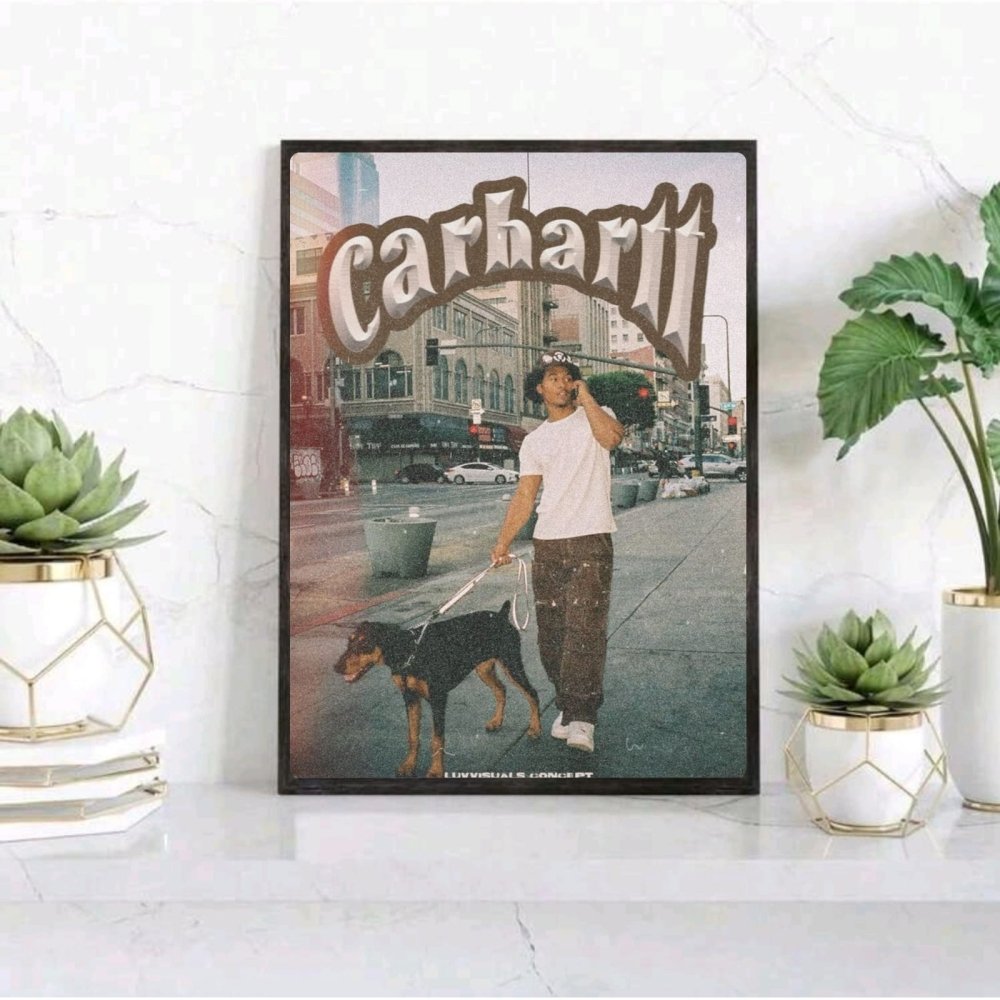 carhartt poster - Vibes Districtcarhartt poster poster SilverVibes District