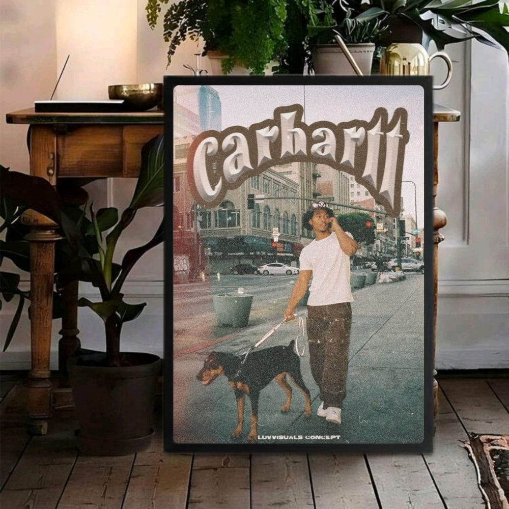 carhartt poster - Vibes Districtcarhartt poster poster SilverVibes District