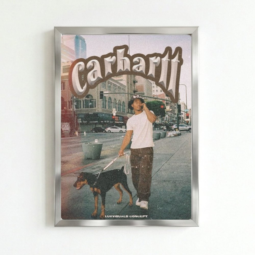 carhartt poster - Vibes Districtcarhartt poster poster SilverVibes District