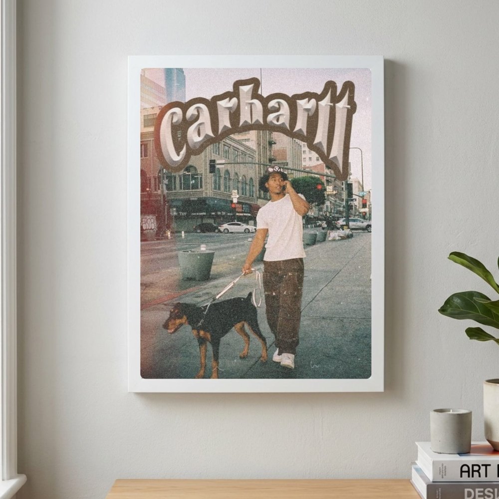 carhartt poster - Vibes Districtcarhartt poster poster SilverVibes District