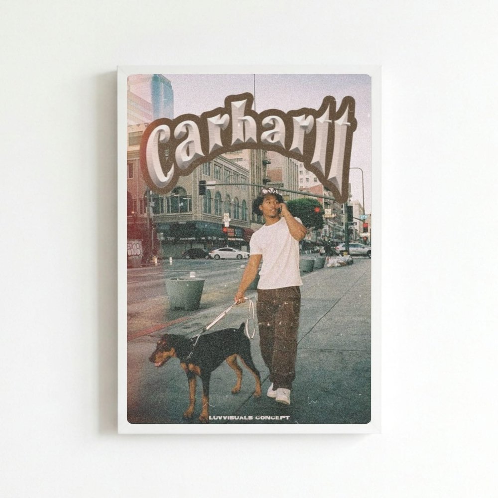 carhartt poster - Vibes Districtcarhartt poster poster BiancoVibes District