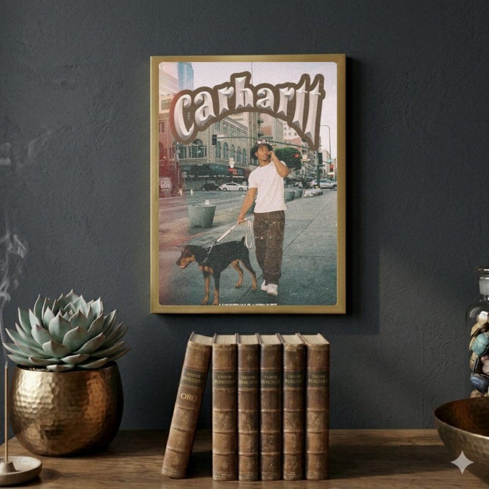 carhartt poster - Vibes Districtcarhartt poster poster SilverVibes District