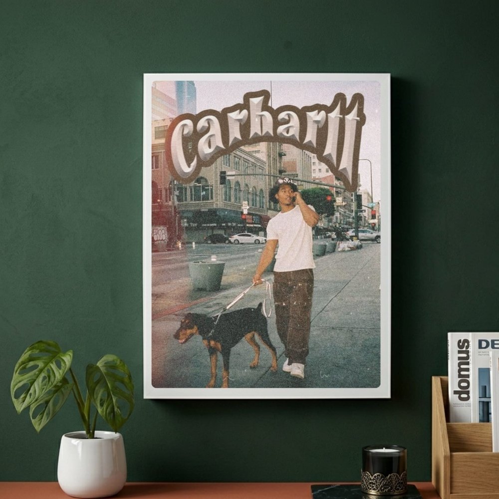 carhartt poster - Vibes Districtcarhartt poster poster SilverVibes District