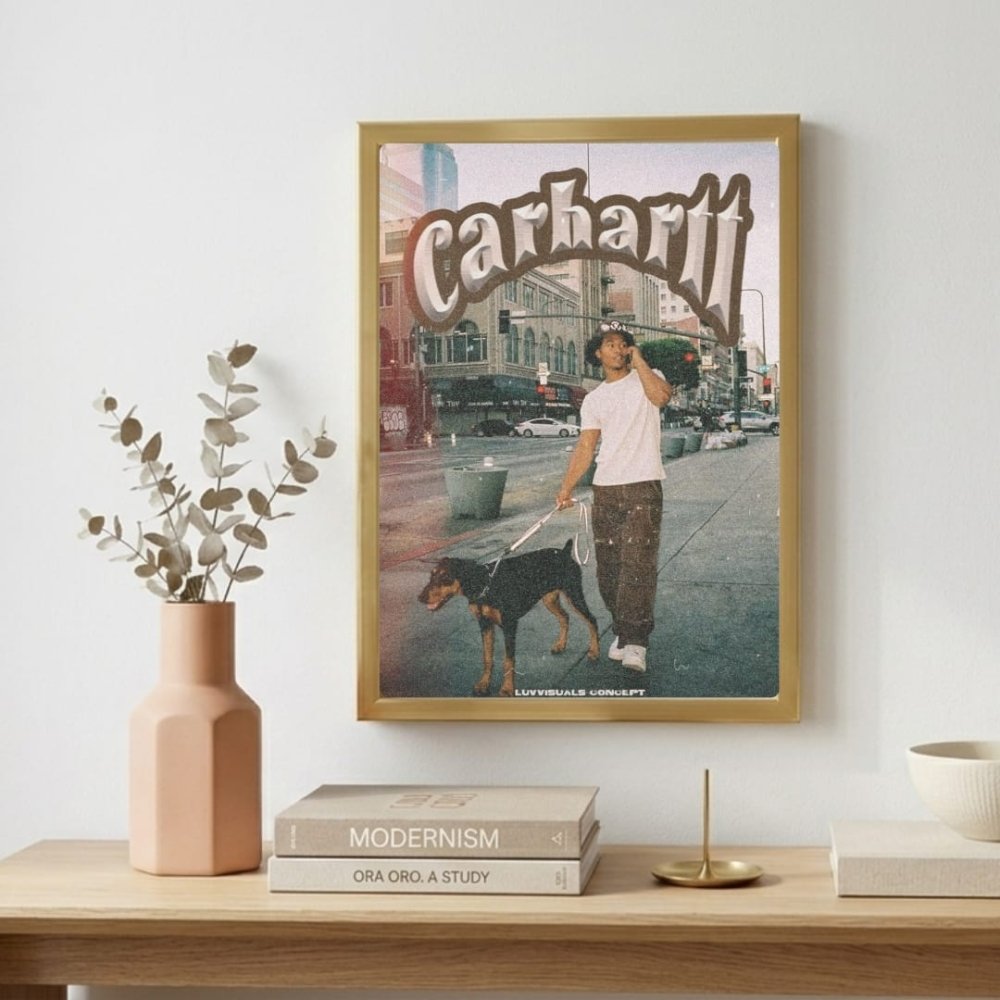 carhartt poster - Vibes Districtcarhartt poster poster SilverVibes District
