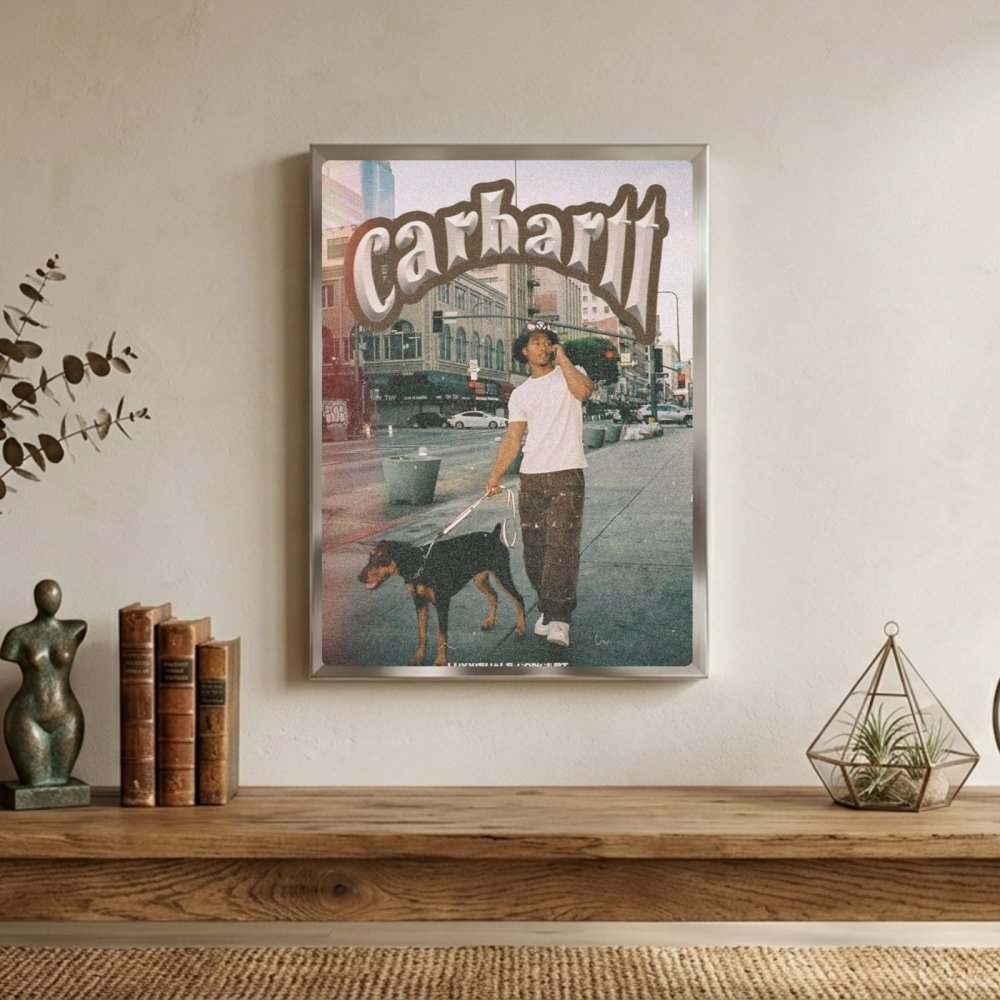 carhartt poster - Vibes Districtcarhartt poster poster SilverVibes District