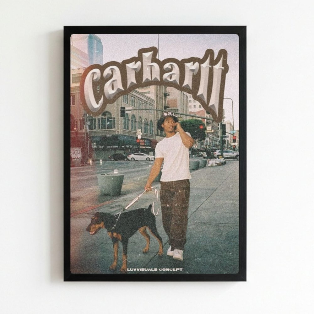 carhartt poster - Vibes Districtcarhartt poster poster NeroVibes District