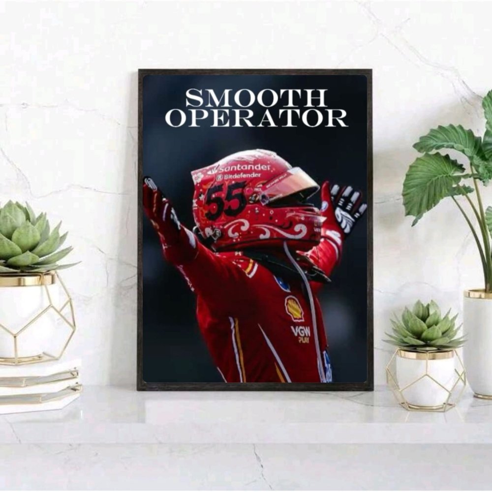 carlos sainz ferrari f1 - Vibes Districtcarlos sainz ferrari f1 poster BiancoVibes District