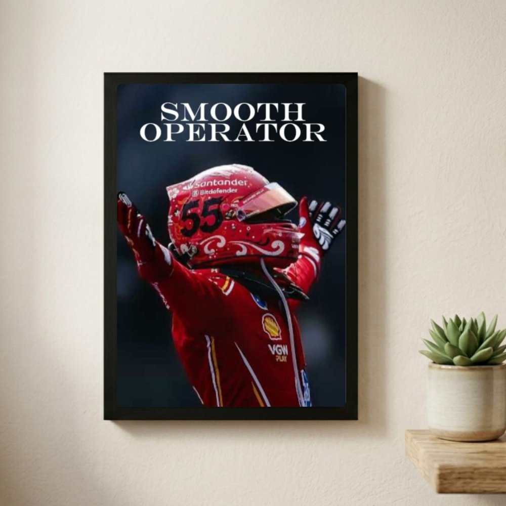 carlos sainz ferrari f1 - Vibes Districtcarlos sainz ferrari f1 poster BiancoVibes District