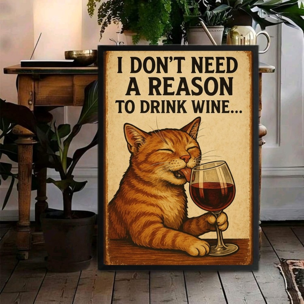 cat, bar and restaurant decoration - Vibes Districtcat, bar and restaurant decoration poster GoldVibes District